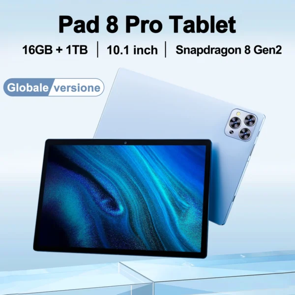 Original Tablet Pad 8 Pro 10.1 inch Android 13.0