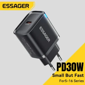 Essager شاحن 30 واط شاحن سريع QC3.0