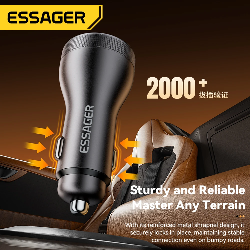شاحن سيارة Essager بقوة 100 واط - الصورة 6