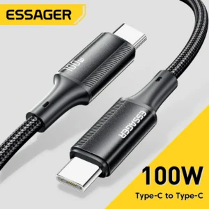 كابل Essager PD بقوة 100 واط من النوع  كابل شحن سريع